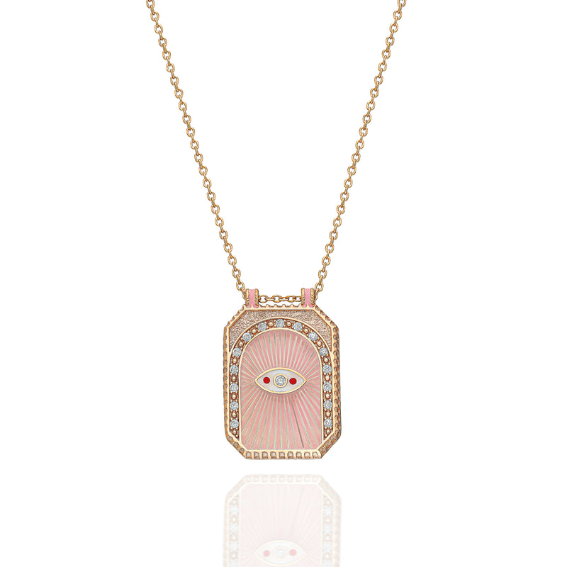 MY JOLIETTE LONG NECKLACE PINK