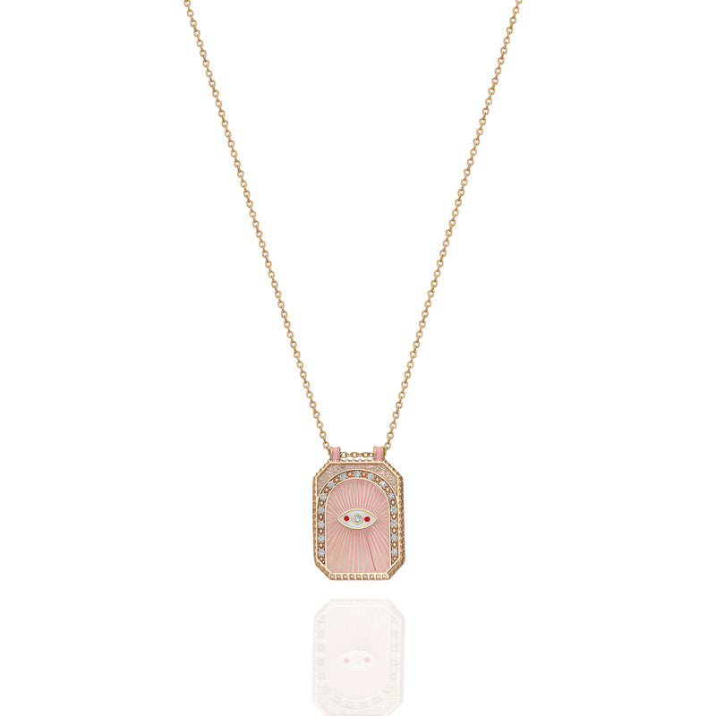 MY JOLIETTE LONG NECKLACE PINK