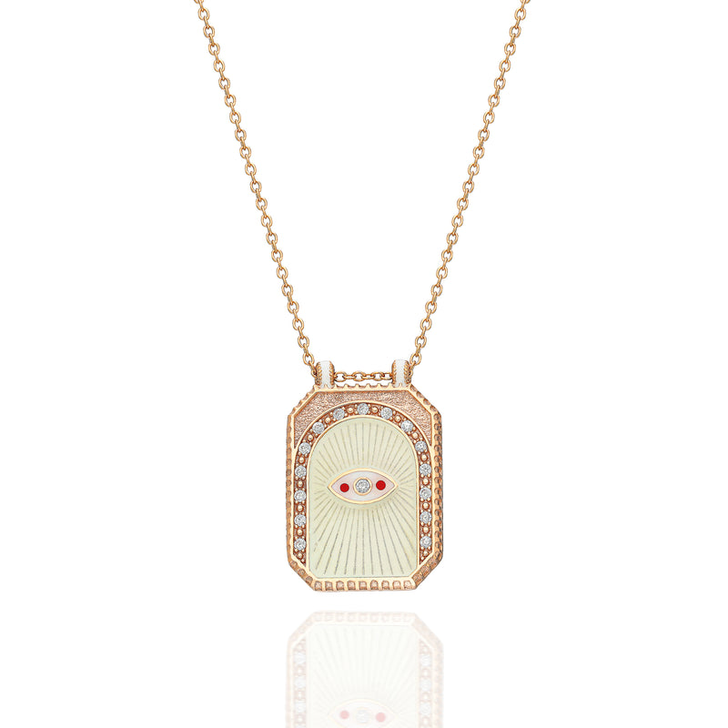 MY JOLIETTE LONG NECKLACE CREAM