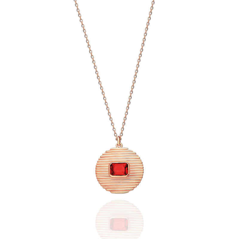 NECKLACE RED CLASSIC