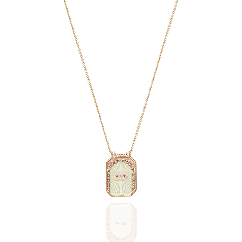 MY JOLIETTE LONG NECKLACE CREAM