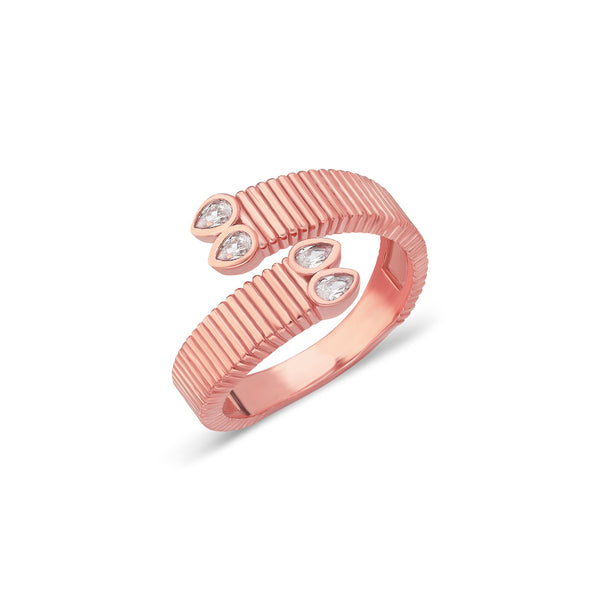 RING MINI SPIRAL ROSE GOLD