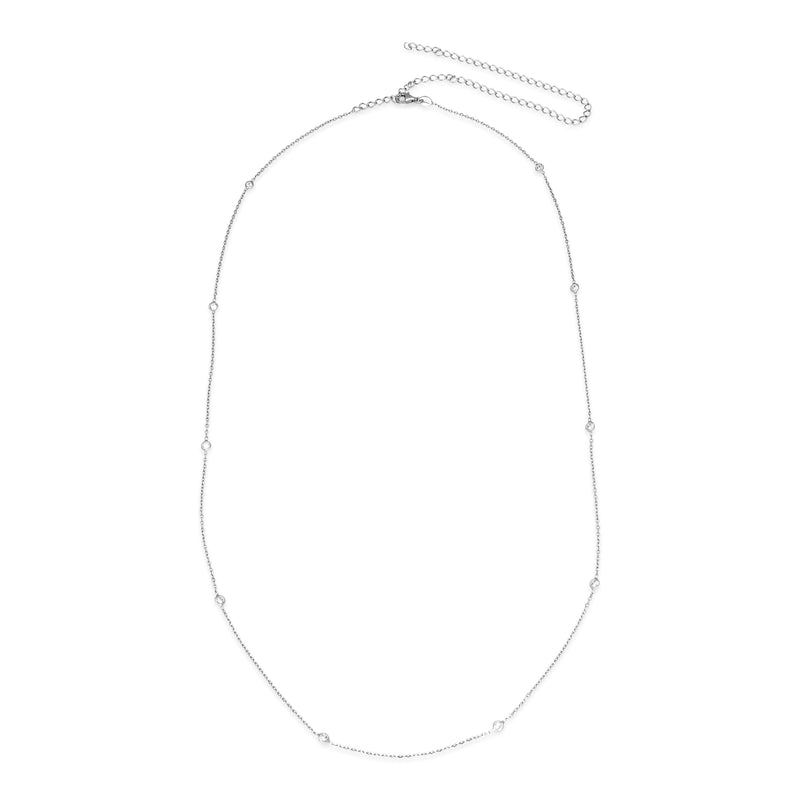 BODY NECKLACE CLASSIC SILVER